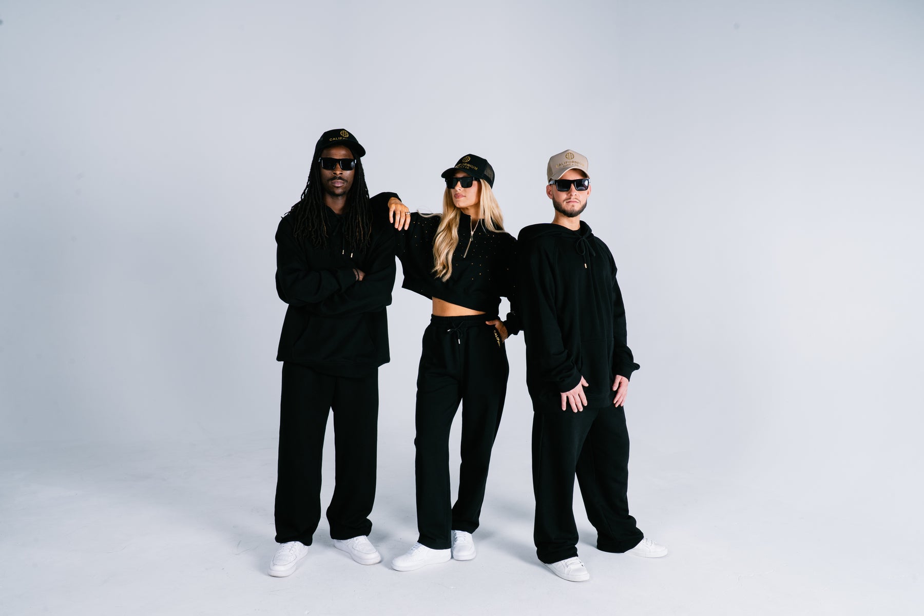 Models wearing Californium Supply Co. streetwear